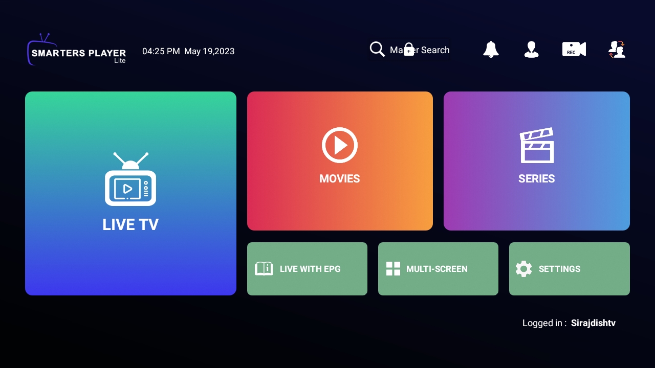 how to use jazz free tv on smarters player lite